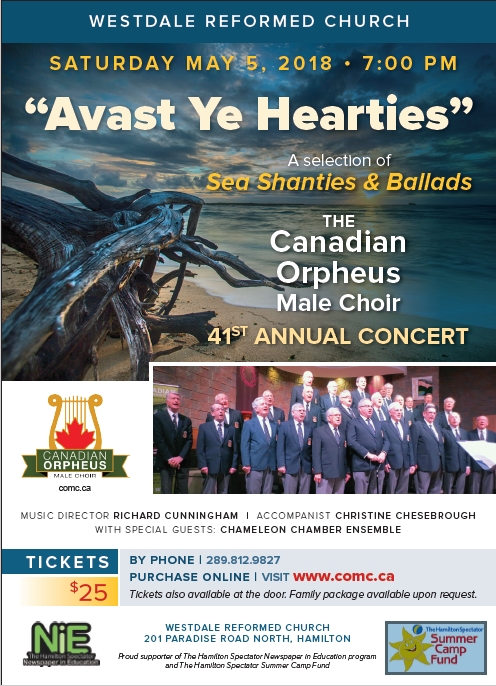 Canadian Orpheus Male Choir | Singing to support community, promote ...